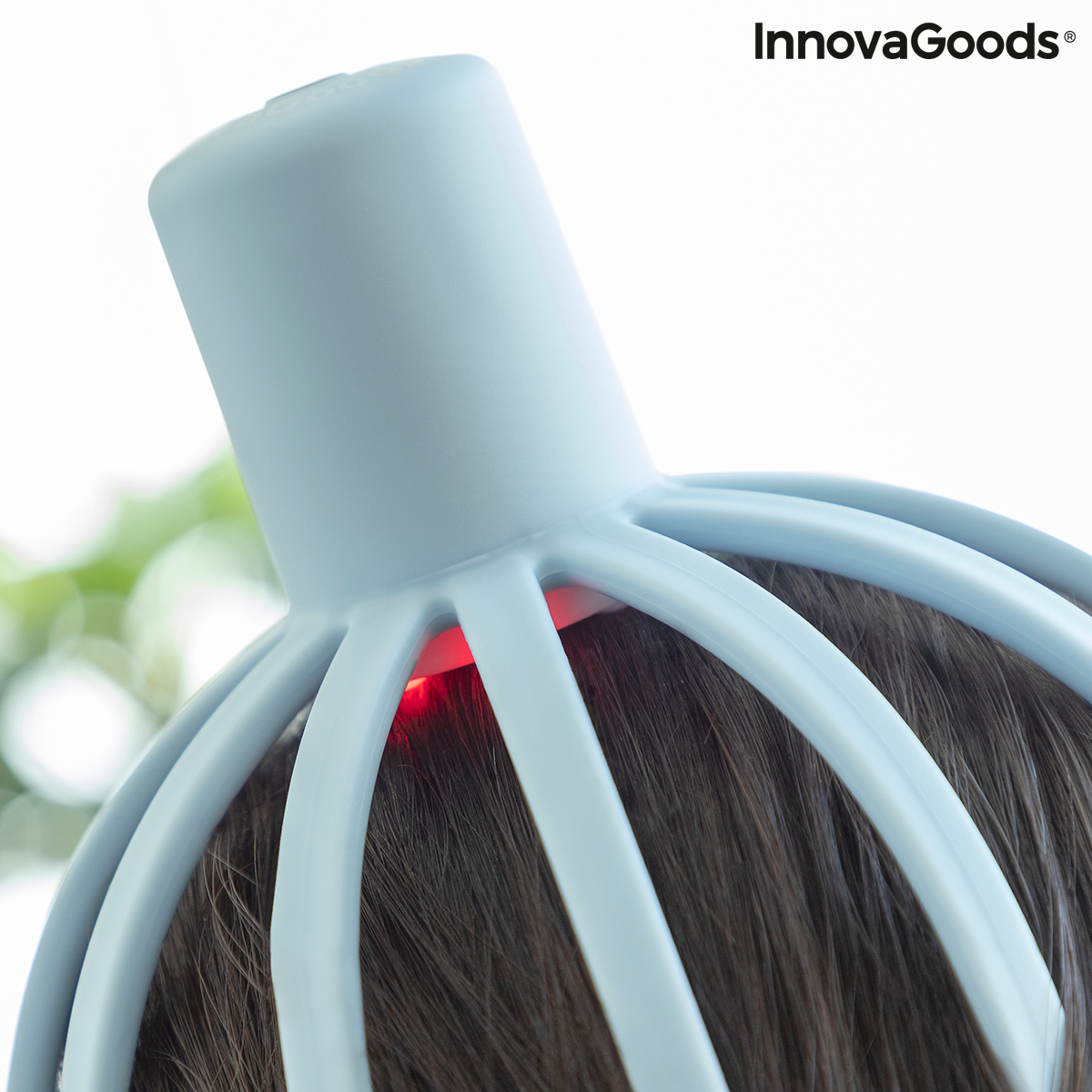 Massager med omladdningsbart huvud Helax InnovaGoods - 6