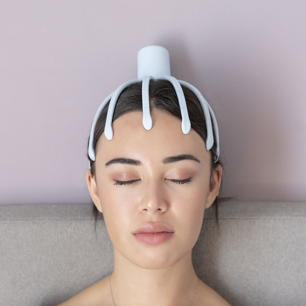 Massager med omladdningsbart huvud Helax InnovaGoods - 35