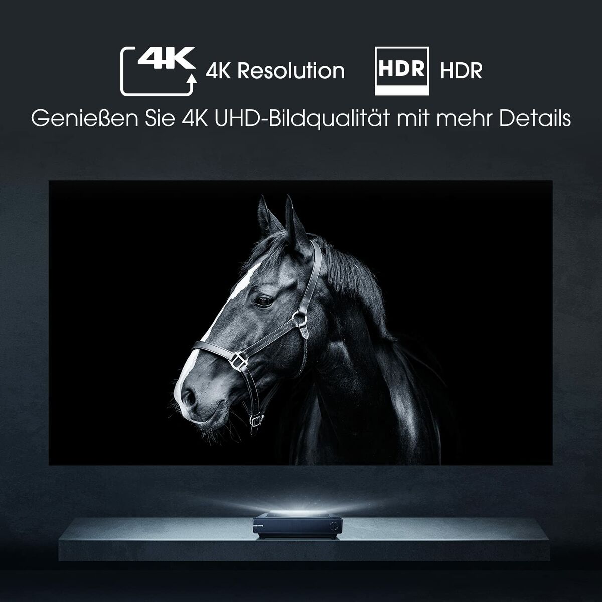 Projektor Hisense PX1-PRO 90-130 Svart Full HD - 6