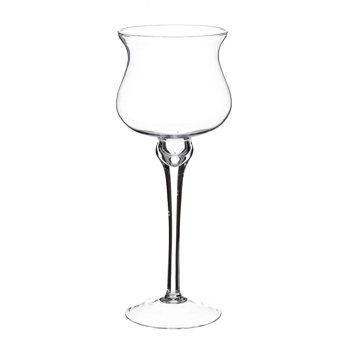 Kandelaber 16 x 16 x 45 cm Glas Transparent