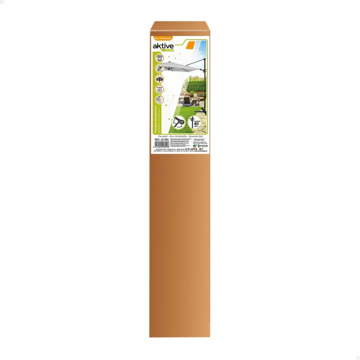 Paraply Aktive ROMA 300 x 245 x 300 cm - 6