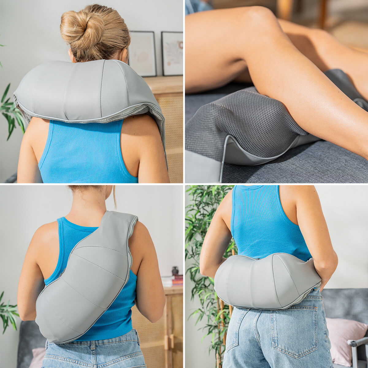 Laddningsbar Shiatsu-massageapparat Pro Massatsu InnovaGoods - 6