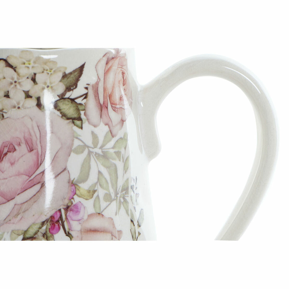 Kanna DKD Home Decor Rosa Stengods (17 x 12 x 18.5 cm) - 2