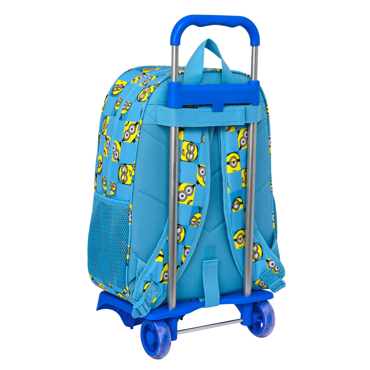Skolväska med hjul Minions Minionstatic Blå (33 x 42 x 14 cm) - 2