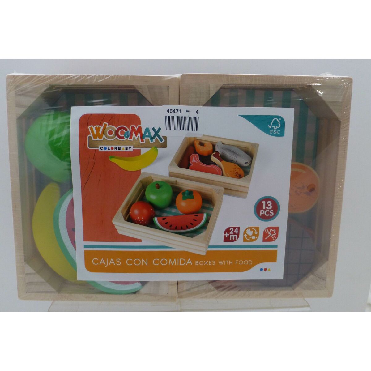 Sats med matleksaker Woomax 12 Delar (12 pcs) - 6