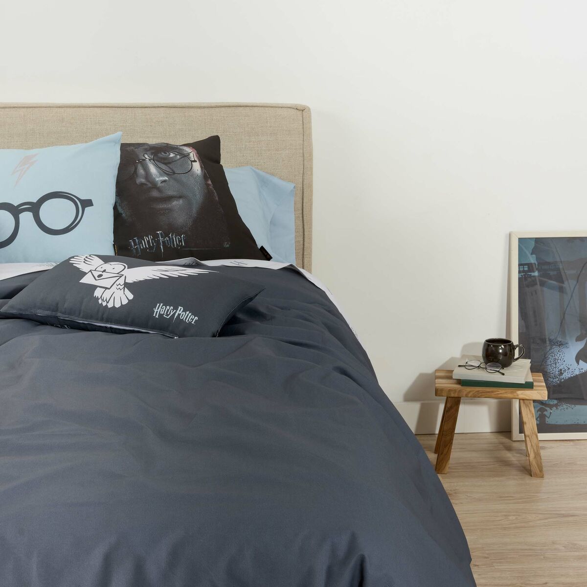 Påslakan Harry Potter Deep Multicolour 175 Trådar 155 x 220 cm Säng 90 - 3