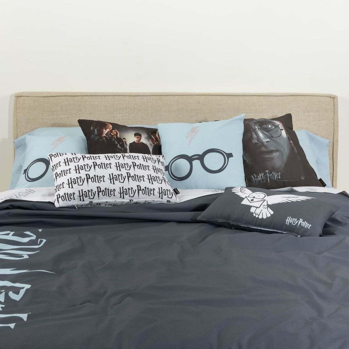 Påslakan Harry Potter Deep Multicolour 175 Trådar 155 x 220 cm Säng 90 - 4