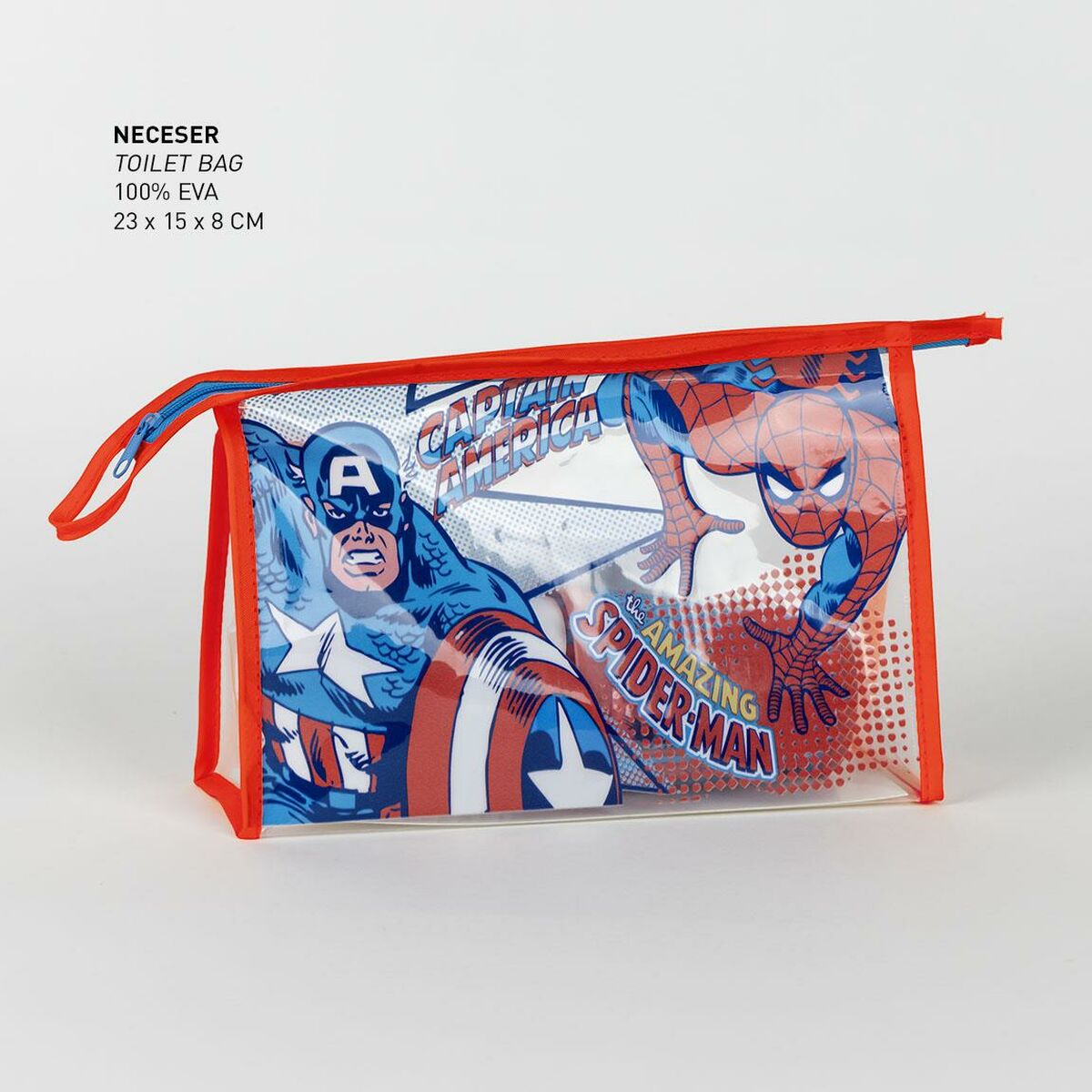 Resekit för barn The Avengers Blå 23 x 15 x 8 cm 4 Delar - 5