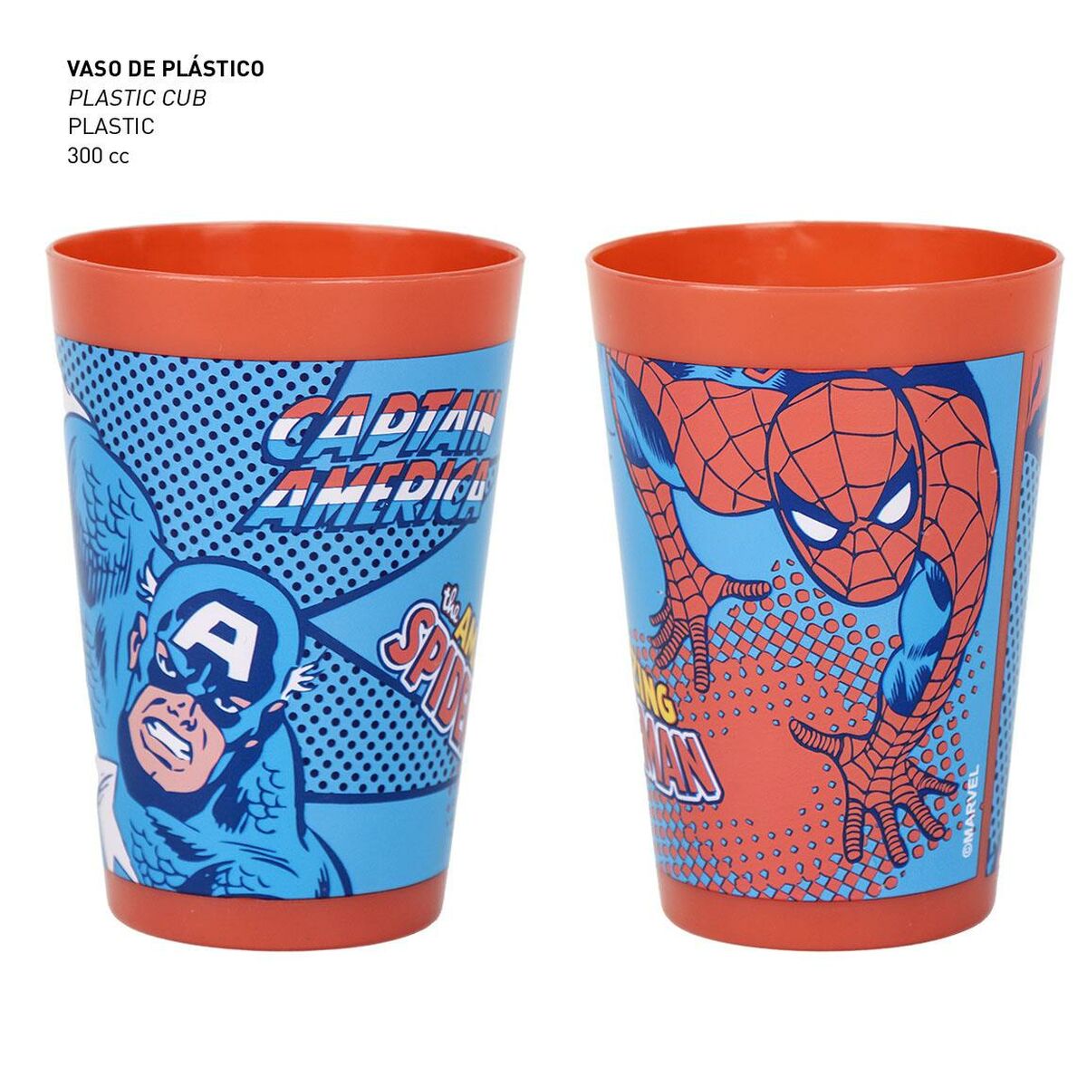 Resekit för barn The Avengers Blå 23 x 15 x 8 cm 4 Delar - 2