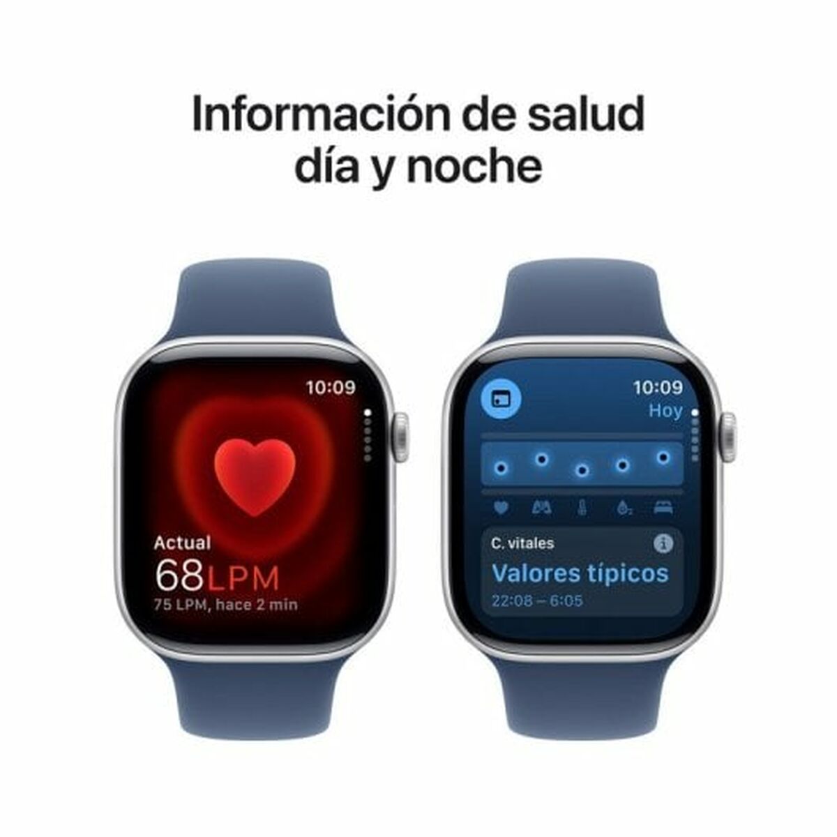 Smartklocka Apple Series 10 GPS 42mm Silvrig Ø 46 mm - 5