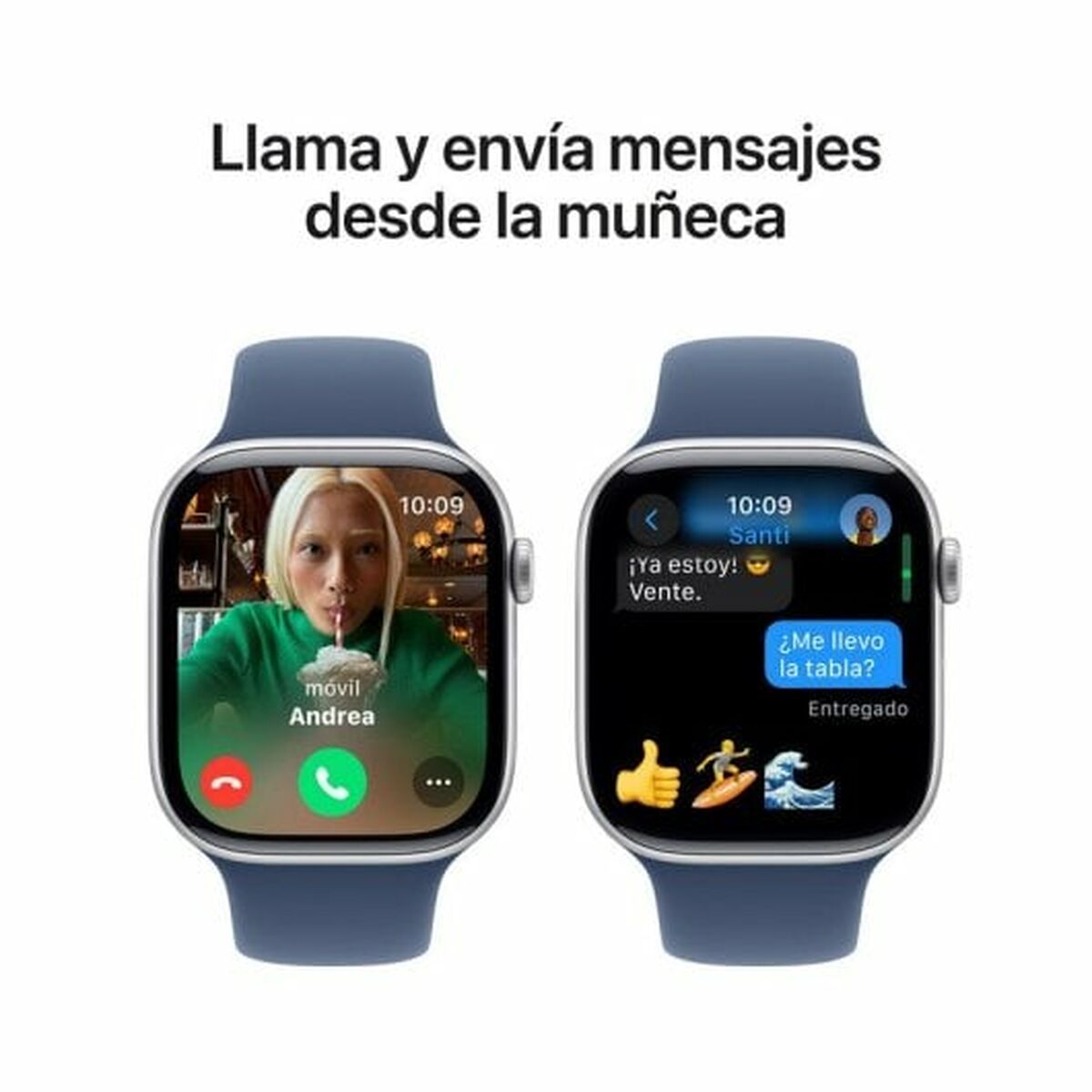 Smartklocka Apple Series 10 GPS 42mm Silvrig Ø 46 mm - 7