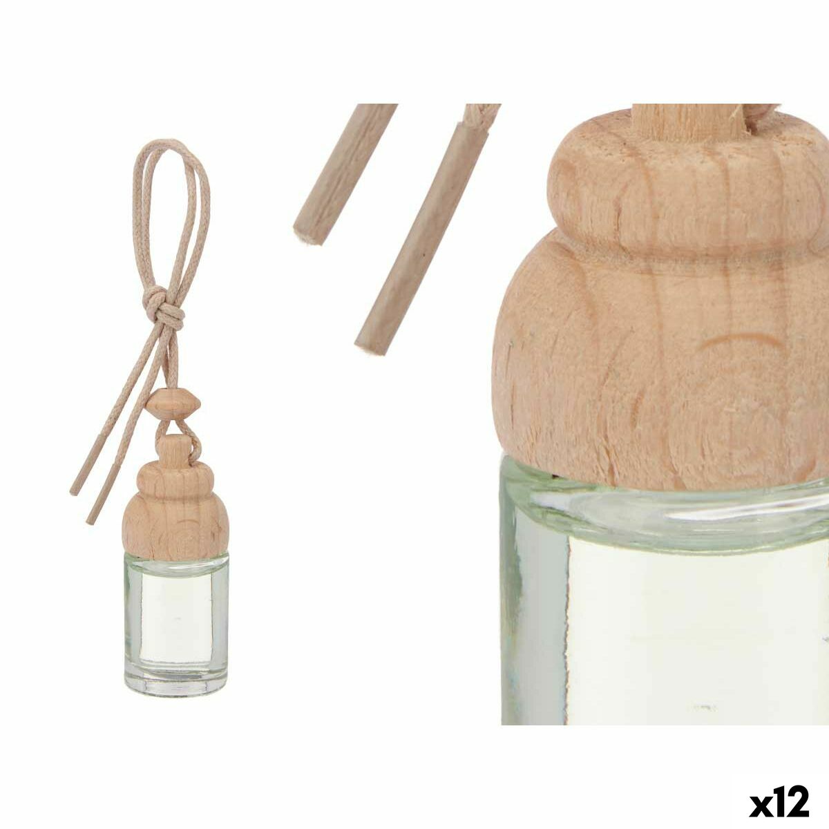 Bambupinnar Acorde Glas Doft Jasmin 8 ml (12 antal)
