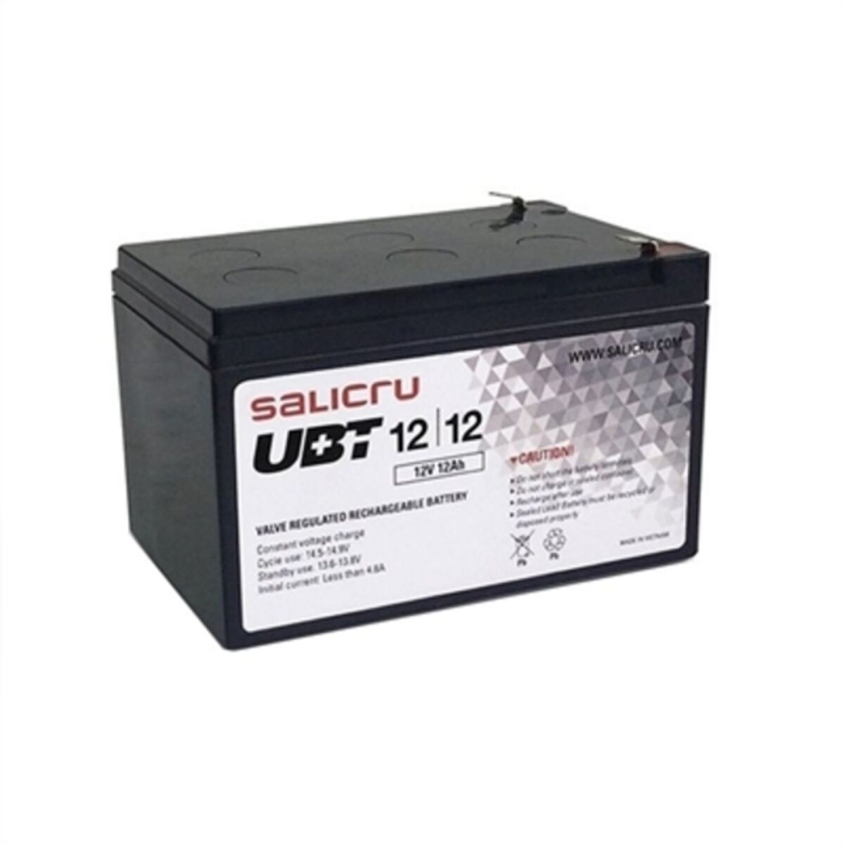 Batteri till System för Avbrottsfri Strömförsörjning UPS Salicru 013BS000003          12 ah 12 v