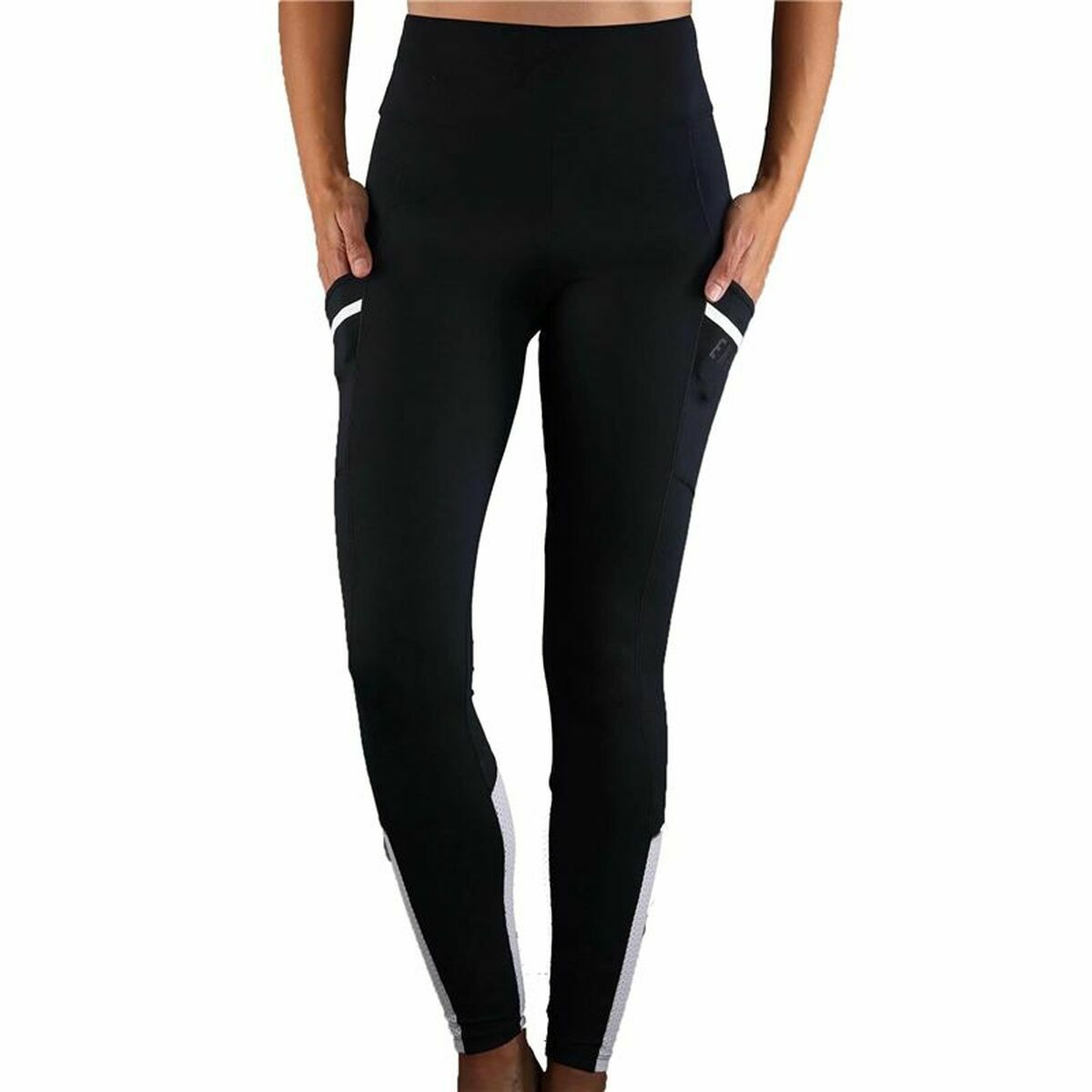 Sport-leggings, Dam Endless Svart - 11