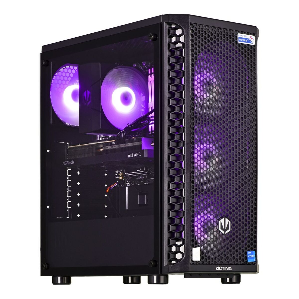 Bordsdator Actina KOMAAAGIP1379 Intel Core i5-1240 16 GB RAM 1 TB SSD Intel Arc A750