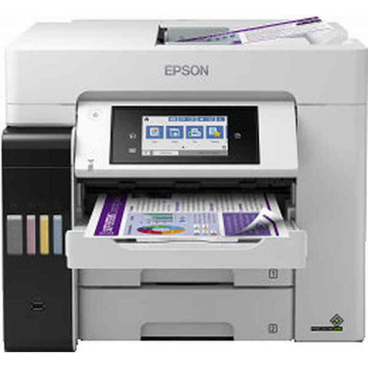 Multifunktionsskrivare Epson ET-5880 Wi-Fi Vit - 2