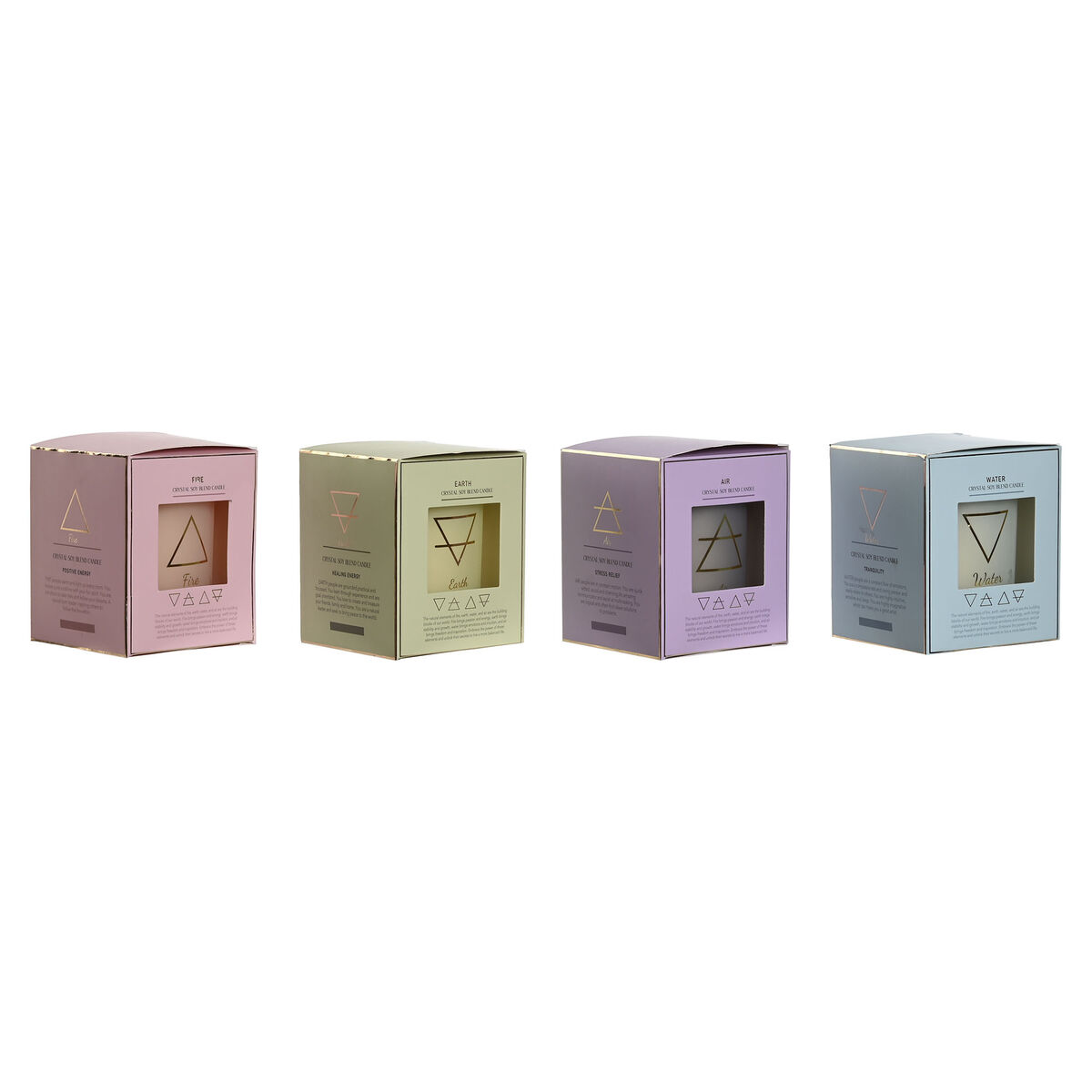 Doftljus Home ESPRIT Urban 200 g (4 antal) - 4