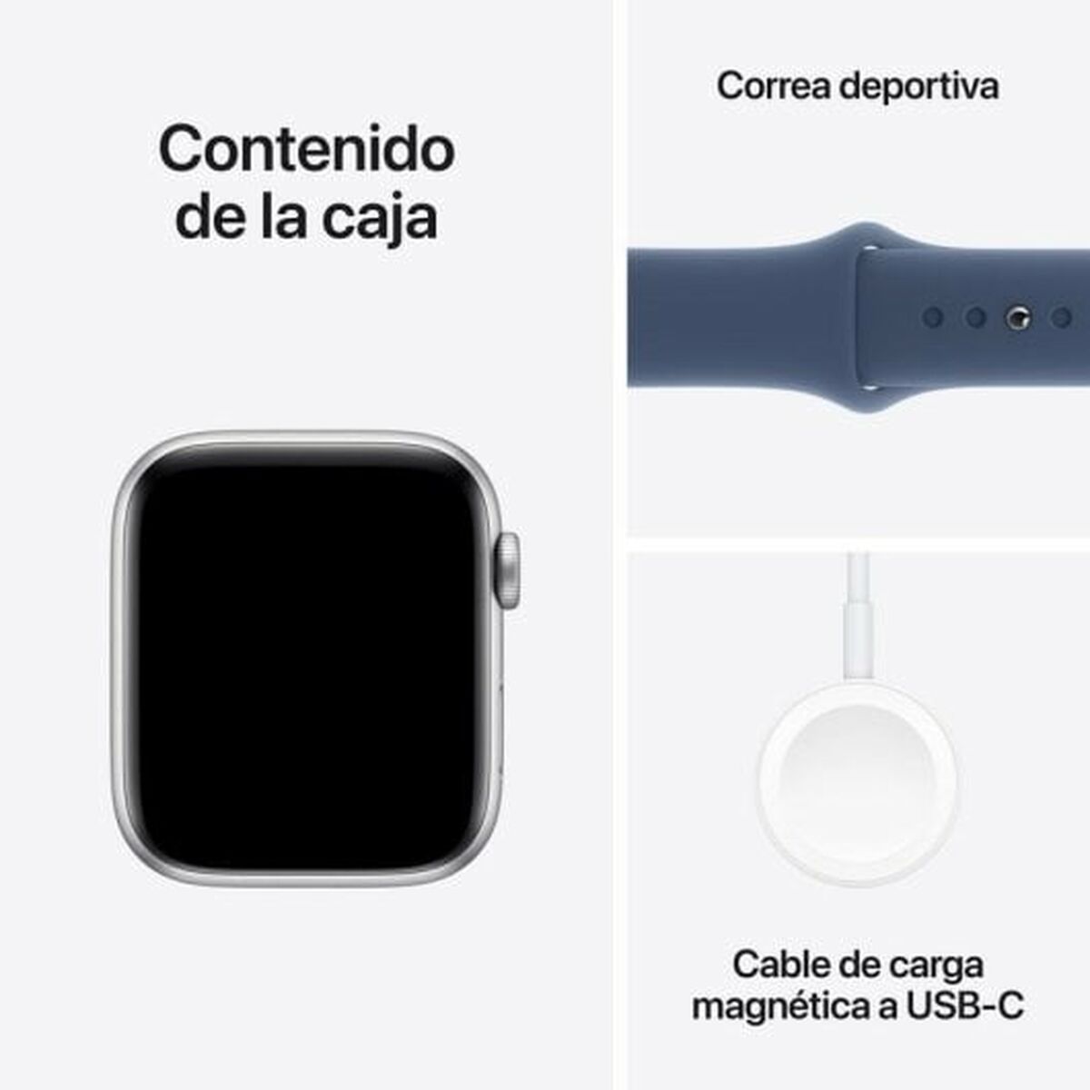 Smartklocka Apple Watch SE GPS 44mm Silvrig 44 mm - 7