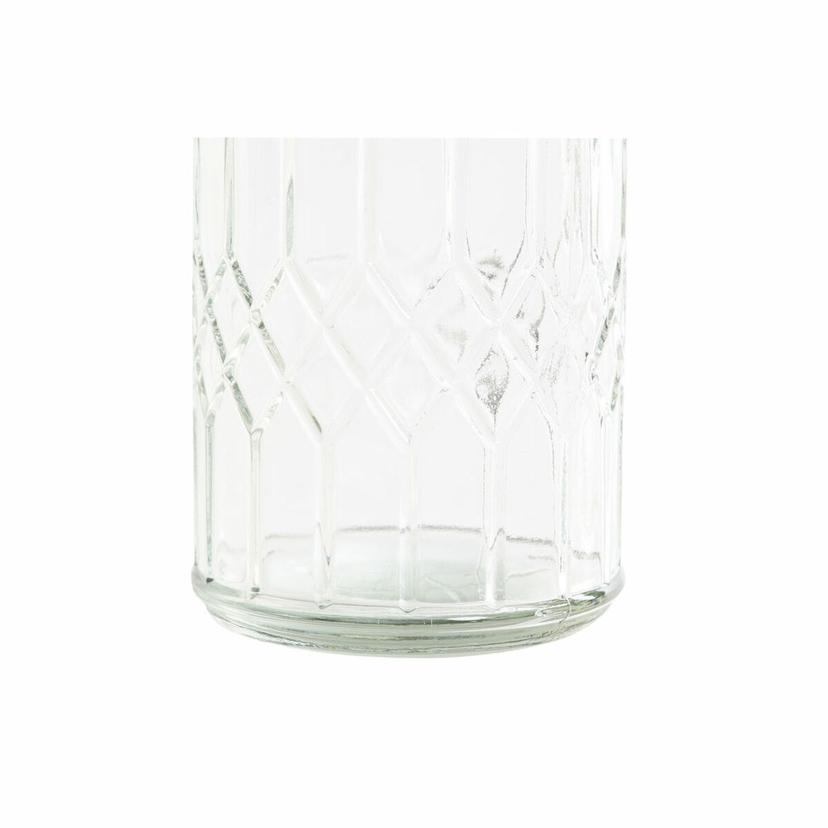 Flaska DKD Home Decor Grå Transparent Rostfritt stål Glas - 2