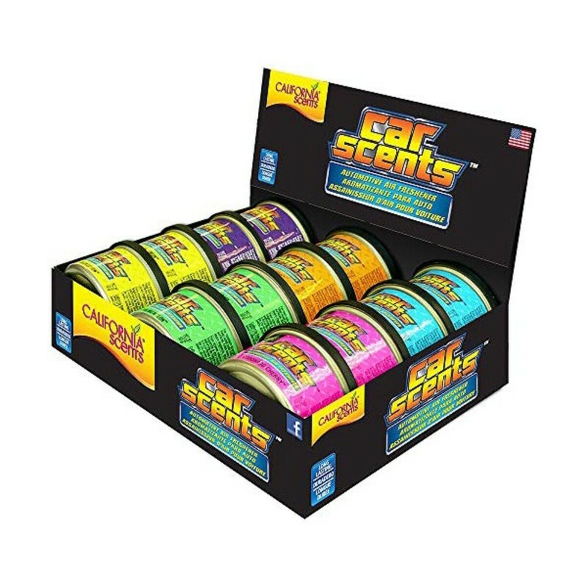 Billuftfreser California Scents (12 uds)