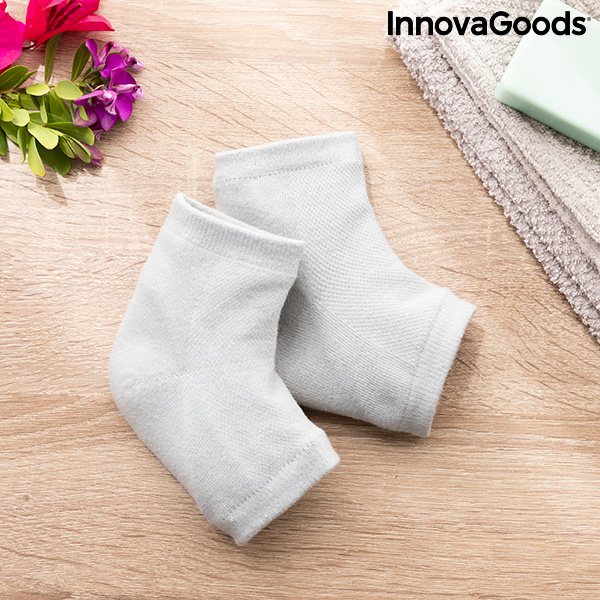 Fuktgivande strumpor med gelkuddar och naturliga oljor Relocks InnovaGoods - 8