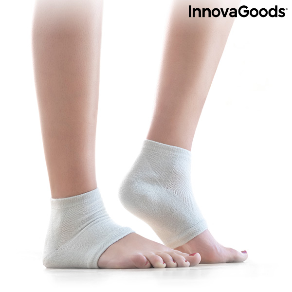 Fuktgivande strumpor med gelkuddar och naturliga oljor Relocks InnovaGoods - 7