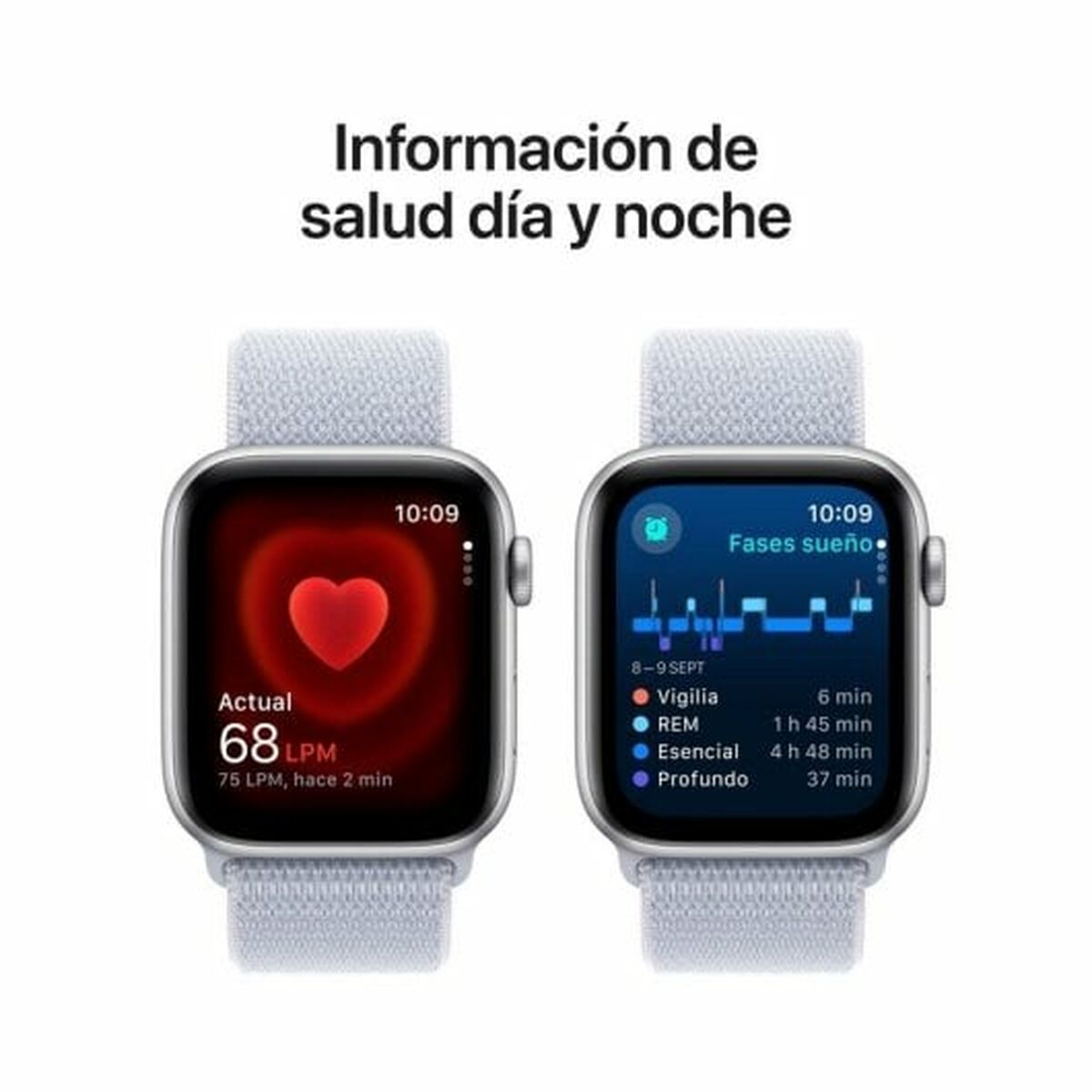 Smartklocka Apple Watch SE GPS 44mm Silvrig 44 mm - 5