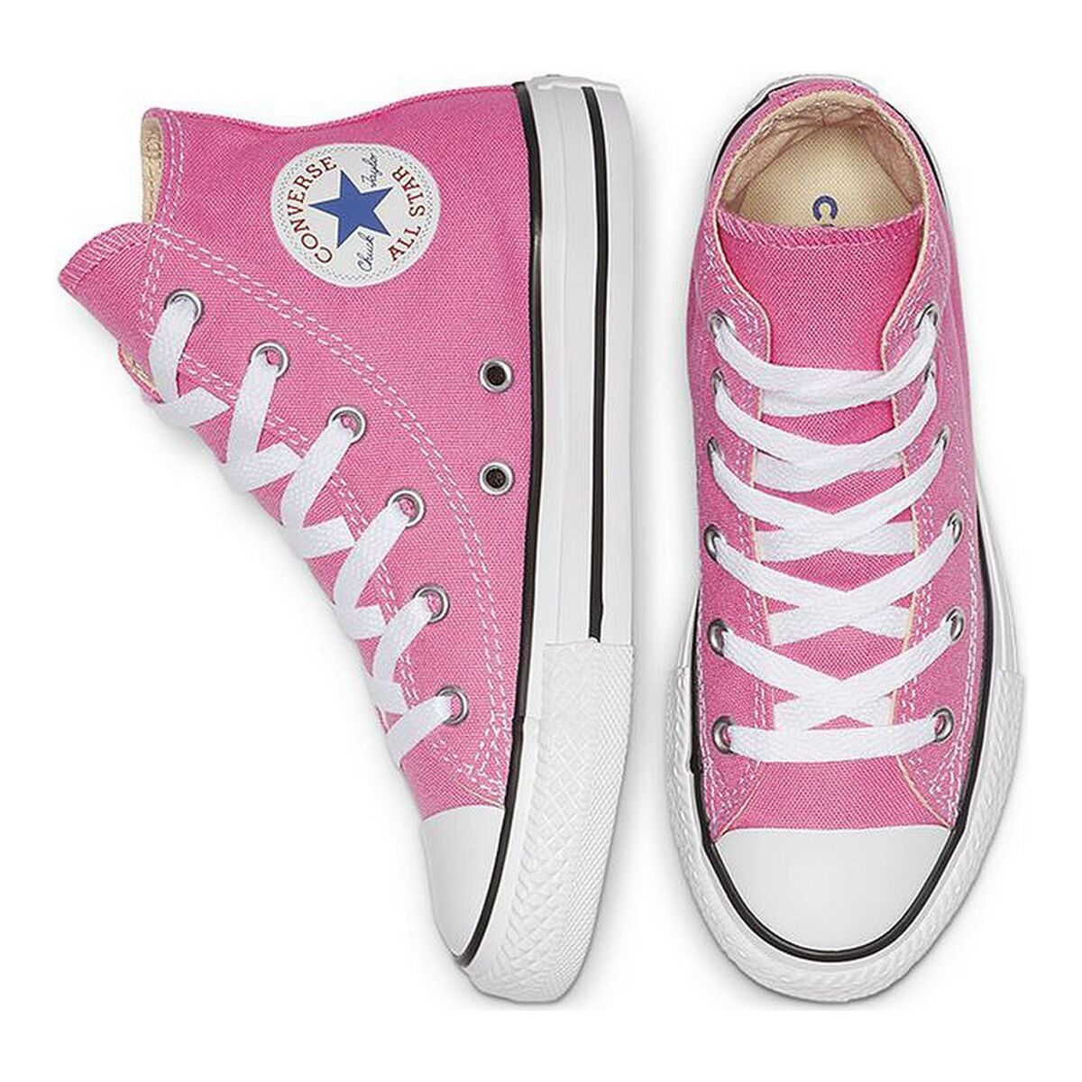 Sportskor Casual Converse Chuck Taylor All Star Rosa Barn - 5