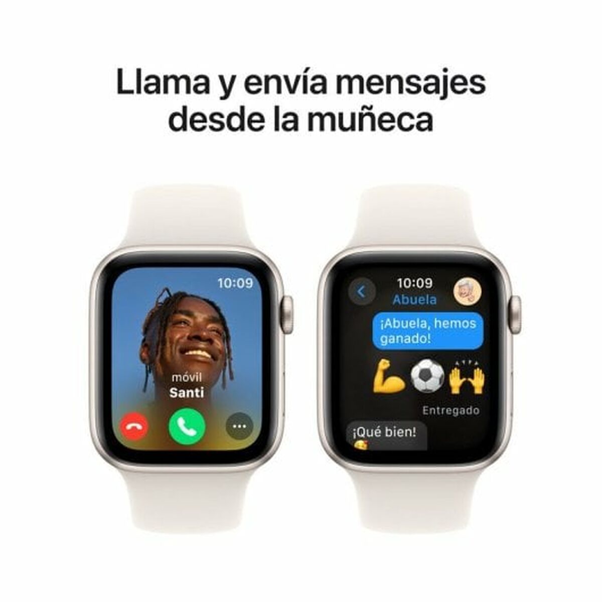 Smartklocka Apple SE GPS 44mm Vit 44 mm - 4