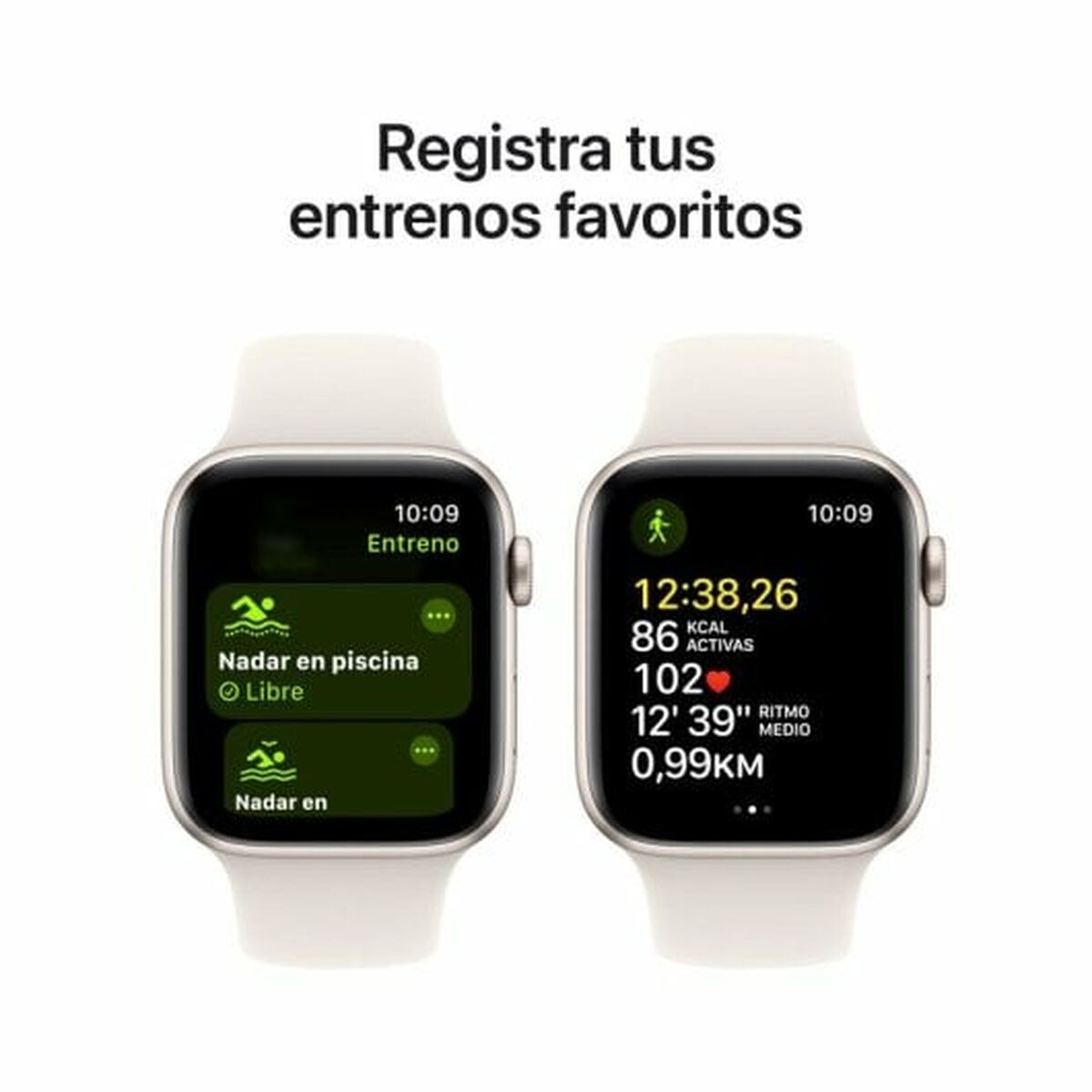 Smartklocka Apple SE GPS 44mm Vit 44 mm - 6