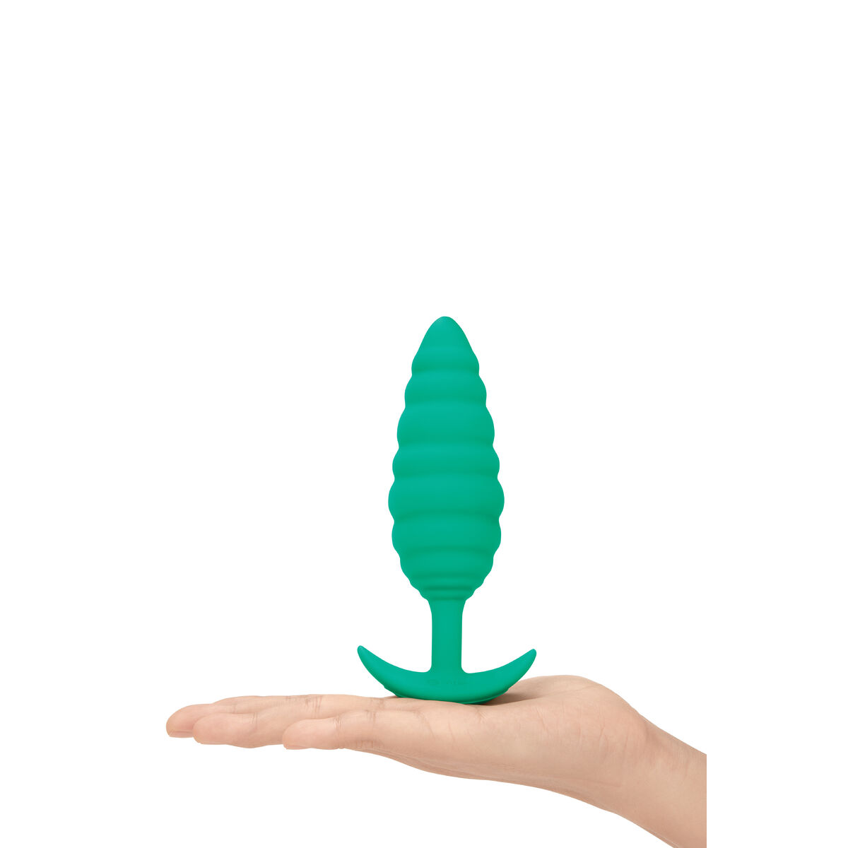 Vibrerande anuspropp B-Vibe Twist Texture Grön - 5