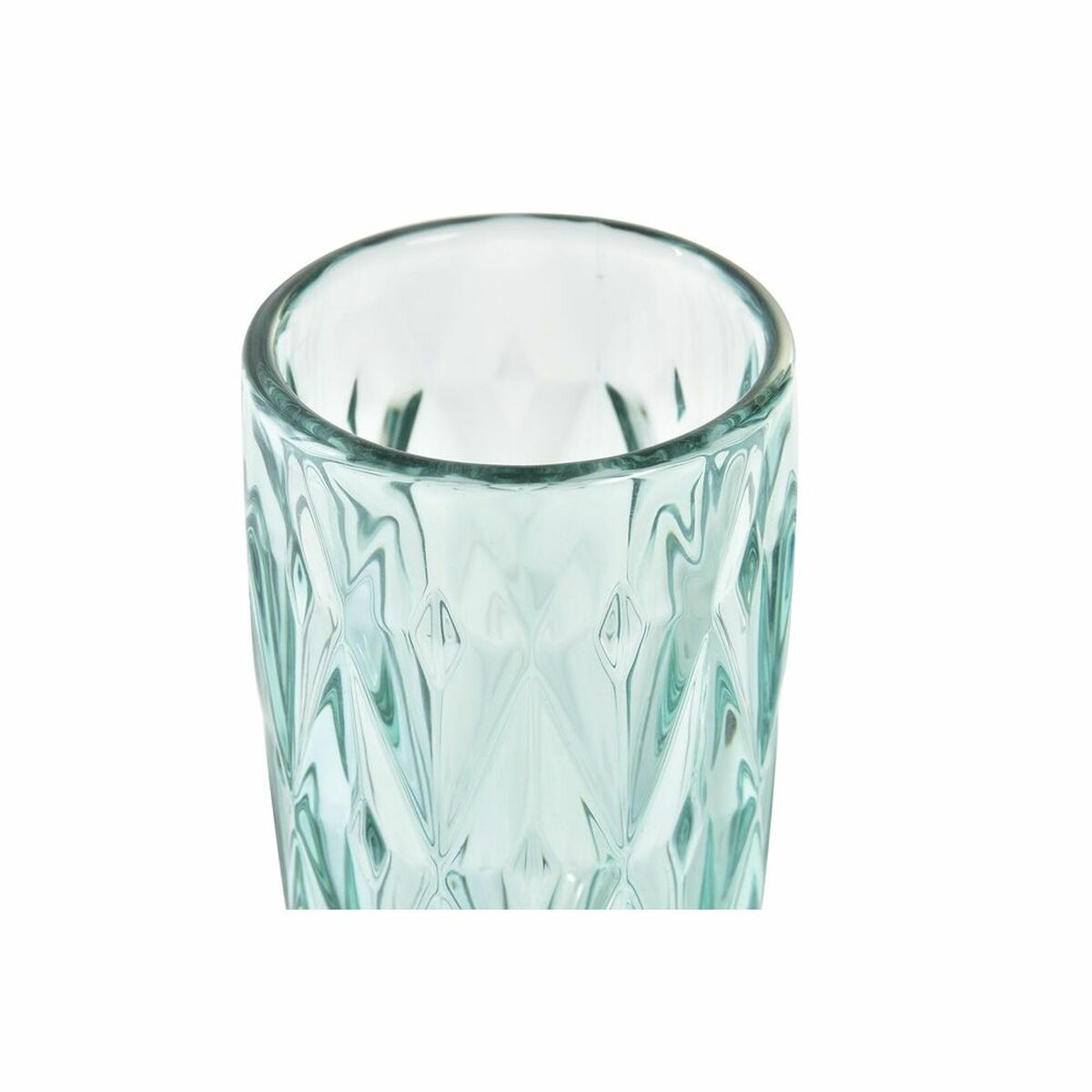 Vinglas DKD Home Decor Glas Turkos (150 ml) - 2