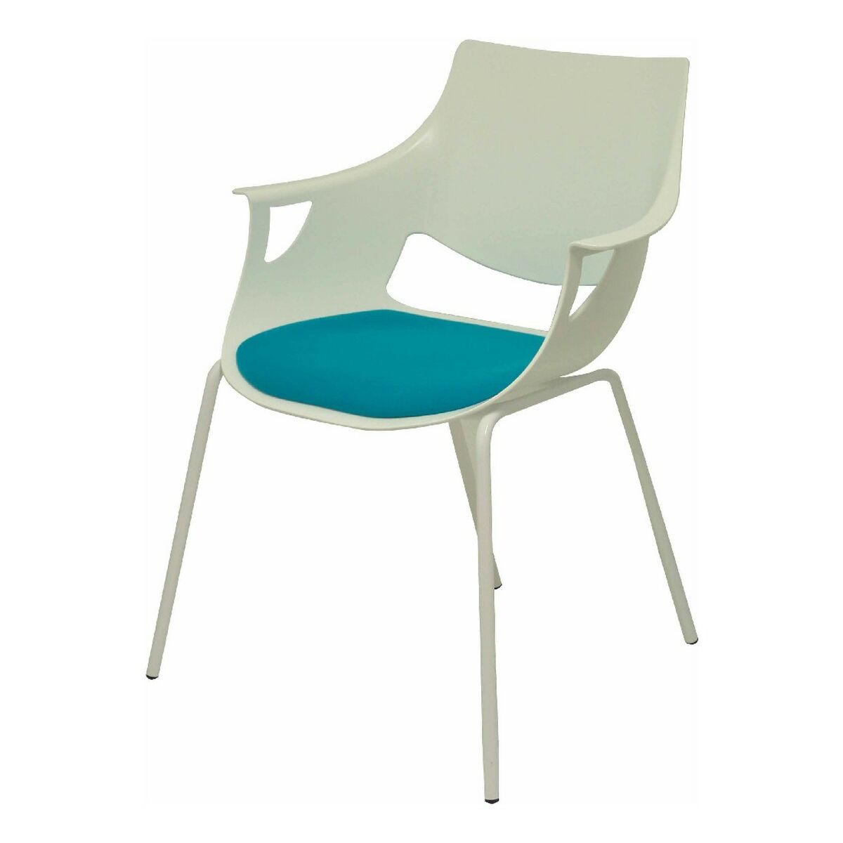 Receptionsstol Saceruela Piqueras y Crespo 1 Blå Vit - 12