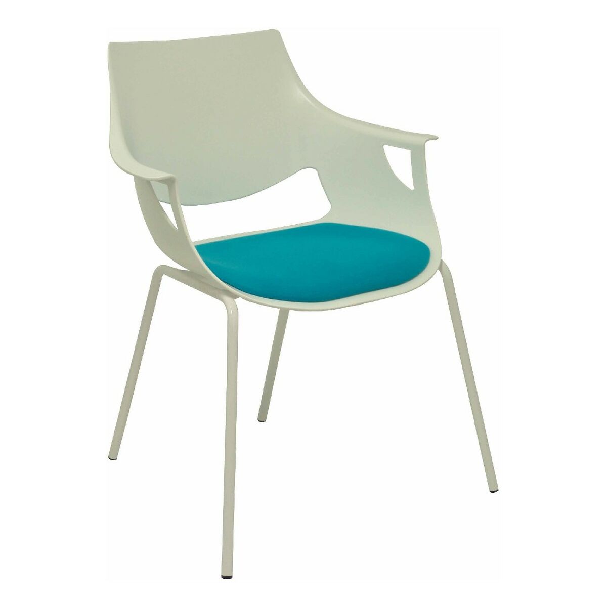 Receptionsstol Saceruela Piqueras y Crespo 1 Blå Vit - 5