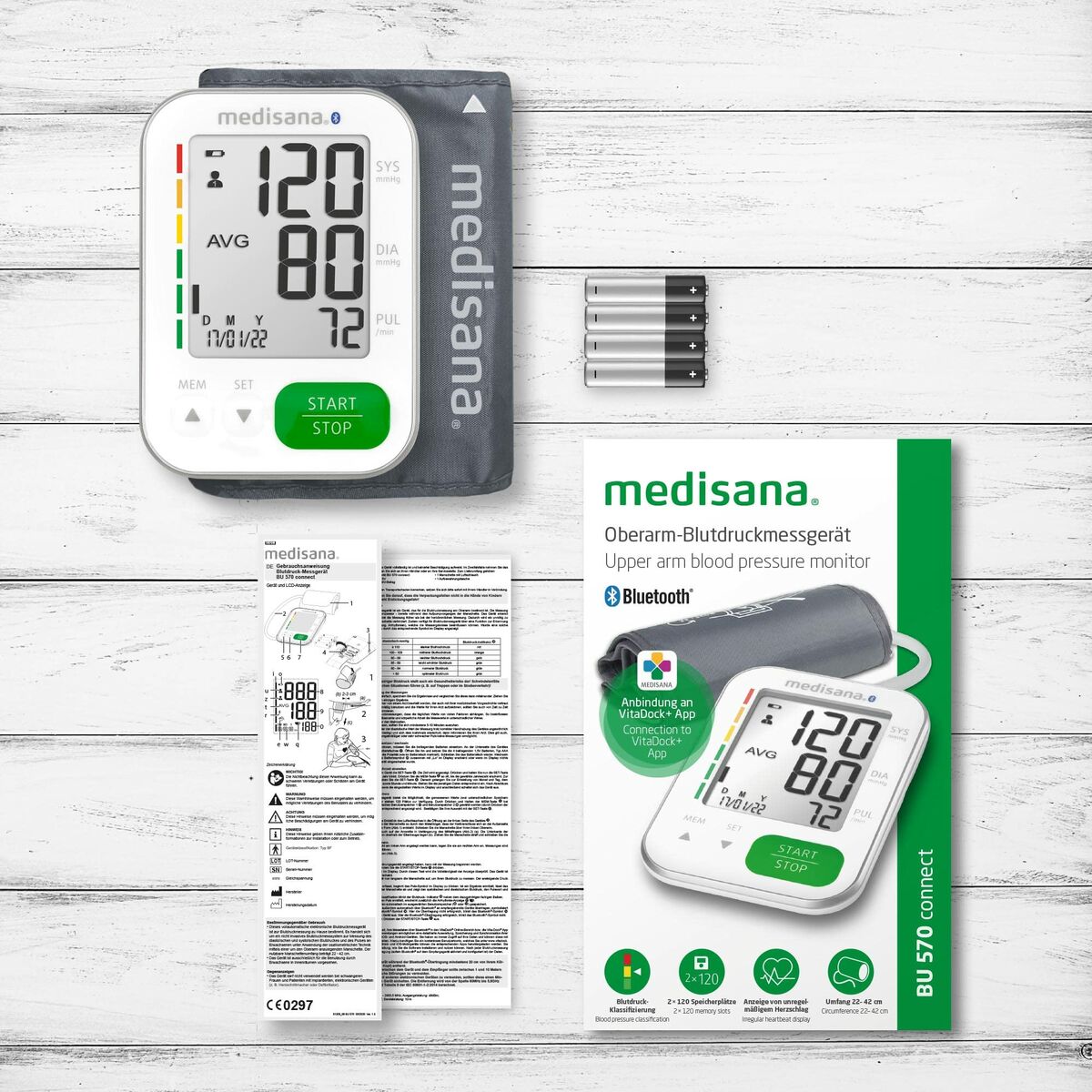 Blodtrycksmätare för Armen Medisana BU 570 Connect - 6