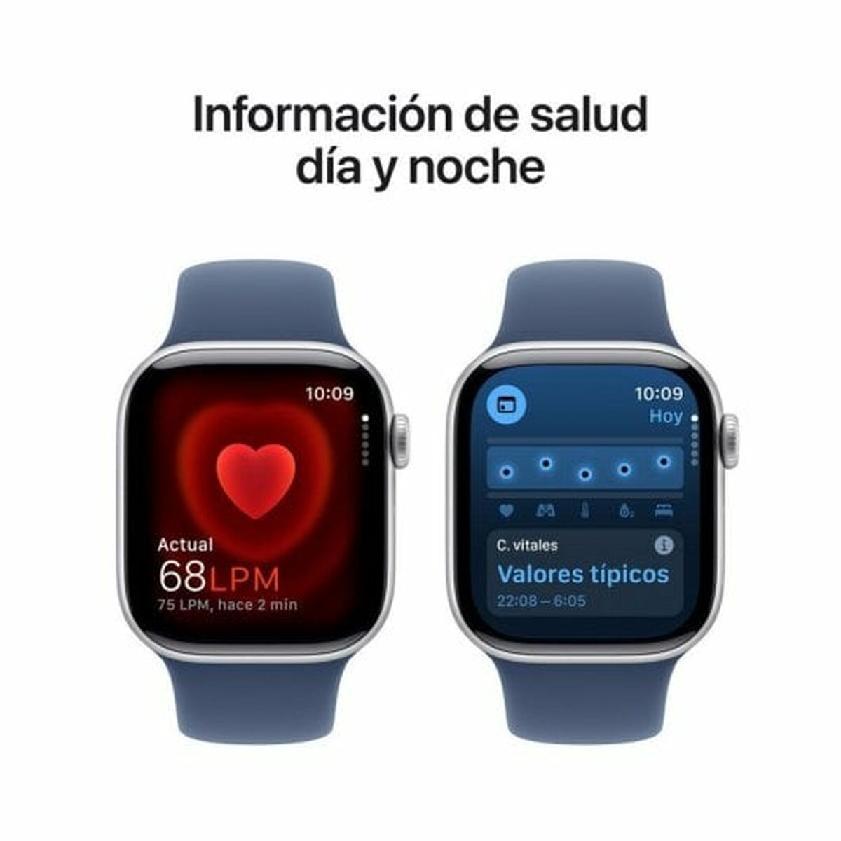 Smartklocka Apple Series 10 GPS + Cellular 42mm Silvrig - 5