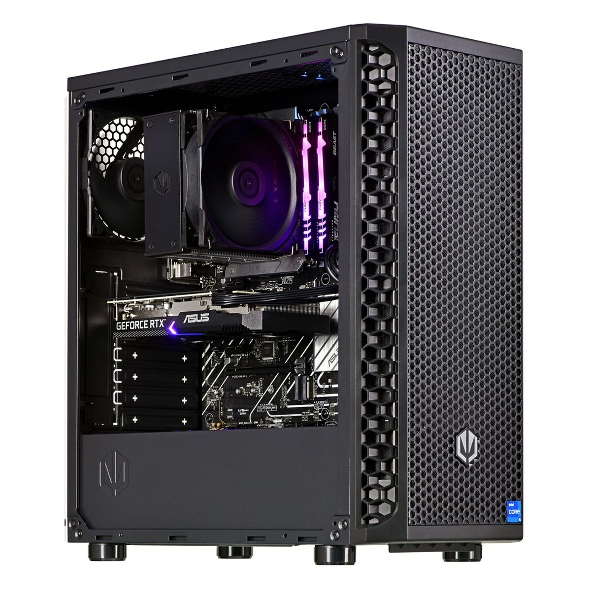 Bordsdator Actina KOMAAAGIP1451 intel core i3-12100f 16 GB RAM 1 TB SSD Nvidia Geforce RTX 4060 - 2