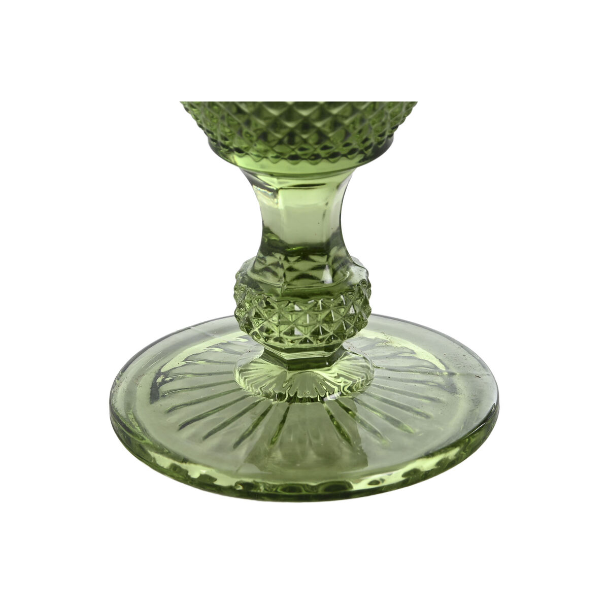 Glasset DKD Home Decor Grön Glas 240 ml - 3