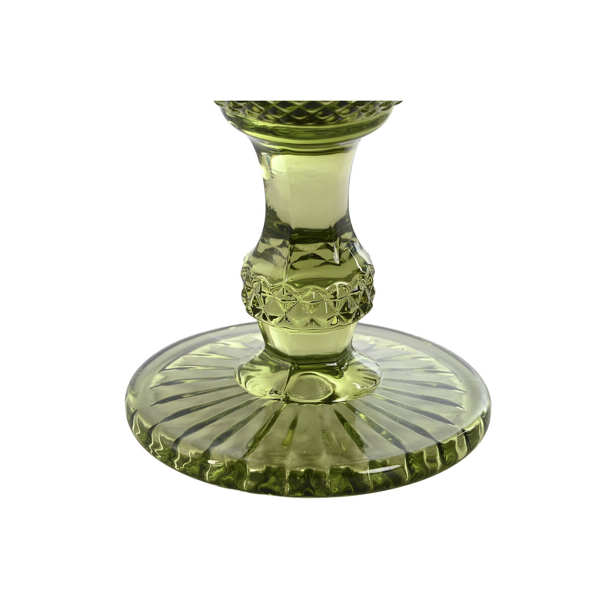 Glasset DKD Home Decor Grön Glas 325 ml - 3