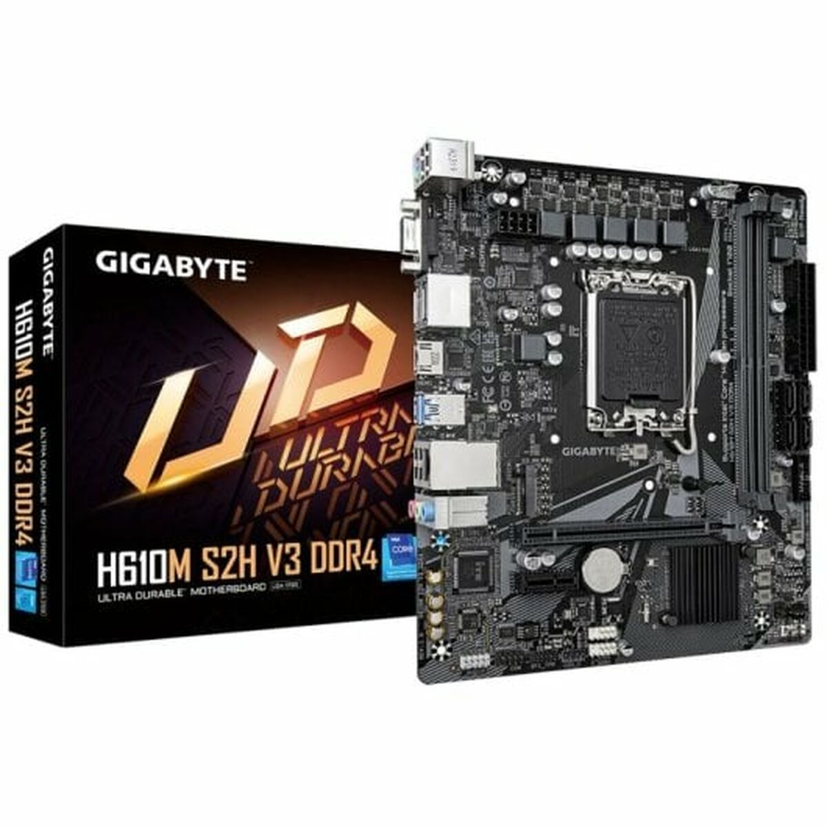 Moderkort Gigabyte H610M S2H V3 DDR4 H610 LGA 1700