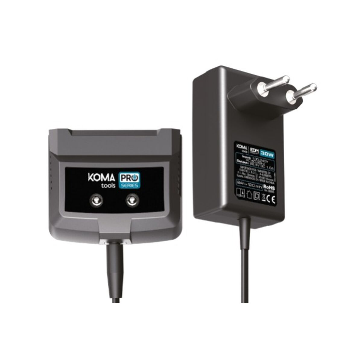 Batteriladdare Koma Tools 30 W