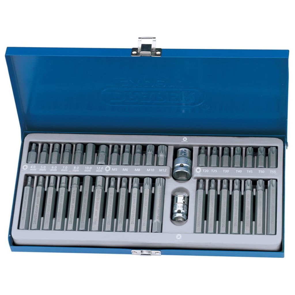 Draper Tools Bitssats insex-, torx- & splinebits 40 st TX-STAR 33322 - 2