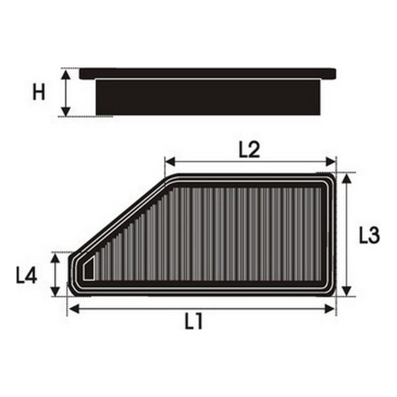 Luftfilter Green Filters P960137 - 2