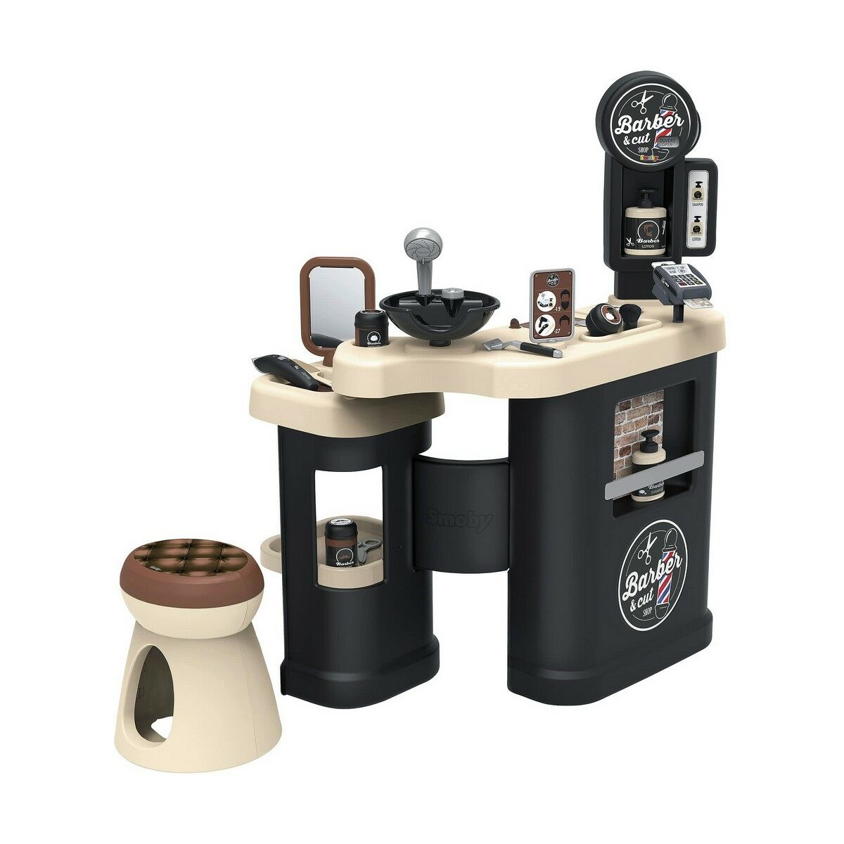 Frisörset för barn Smoby BARBER SHOP 69 x 48 x 91,5 cm 69 x 48 x 91,5 cm - 2