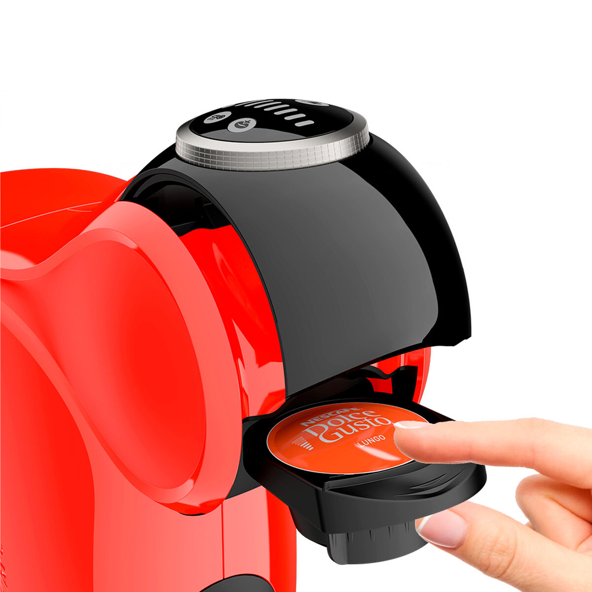 Kaffekapslar DeLonghi GENIO'S PLUS DOLCE GUSTO Svart Röd 15 bar - 3