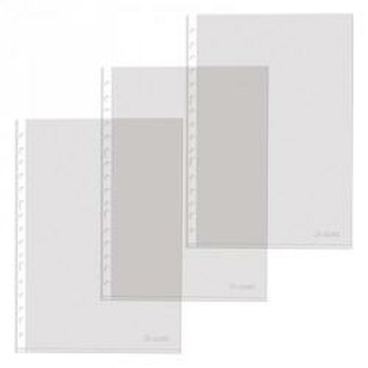 Fodral DOHE Premium Cristal Borrad Transparent Din A4 (100 Delar) - 2