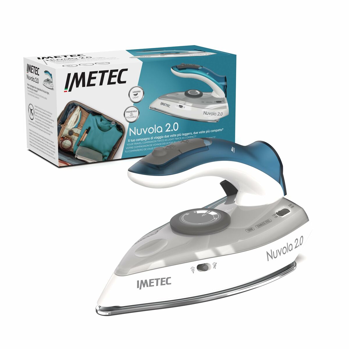 Ångstrykjärn IMETEC NUVOLA 2.0 1000 W