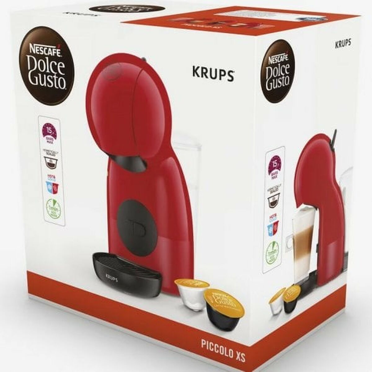 Kaffekapslar Krups Piccolo XS 1600 W 15 bar - 7