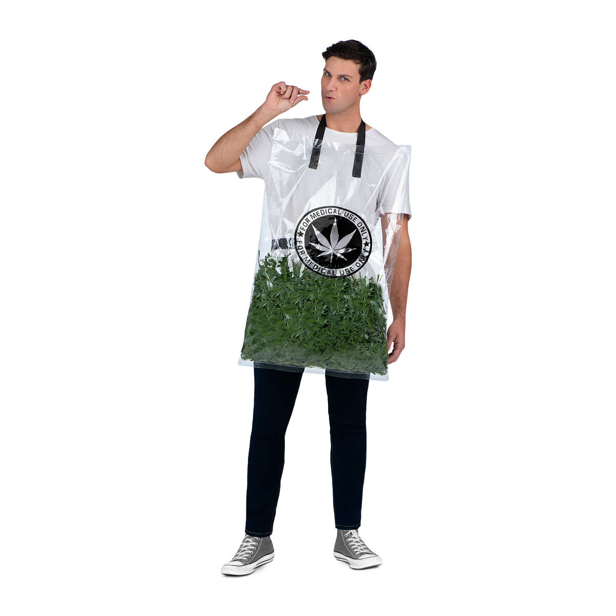 Maskeraddräkt vuxna My Other Me Marijuana One size - 9