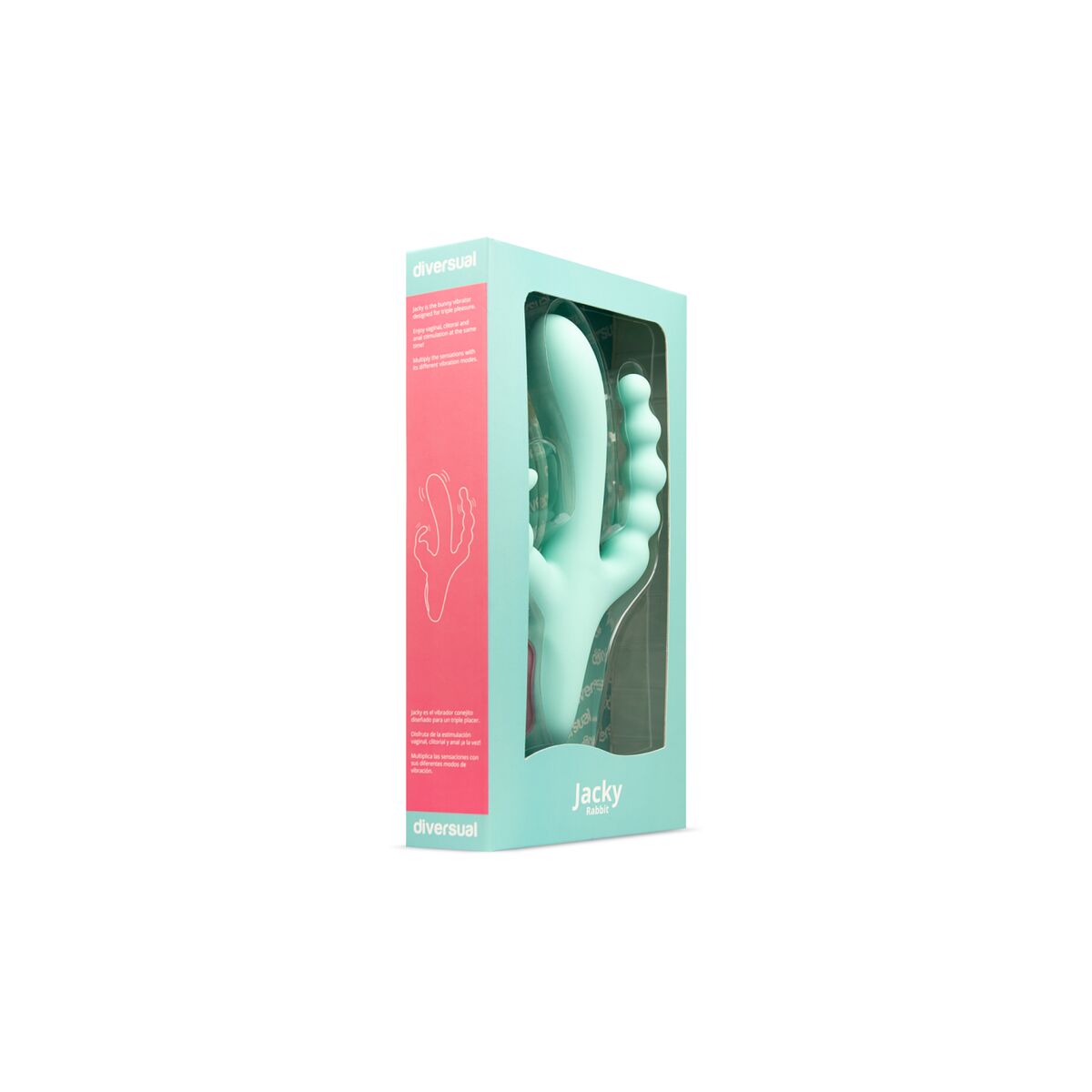 Dubbelvibrator Dual Stimulation Vibe Diversual - 5